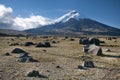 Cotopaxi volcano in ecuador Royalty Free Stock Photo