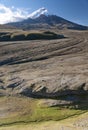 Cotopaxi volcano in ecuador Royalty Free Stock Photo