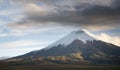 Cotopaxi volcano in ecuador