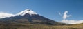 Cotopaxi volcano in ecuador