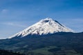 Cotopaxi volcano in Ecuador