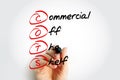 COTS - Commercial Off-the-Shelf acronym, business concept background