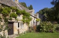 Cotswold cottages, England Royalty Free Stock Photo