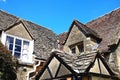 Cotswold stone cottage, Broadway. Royalty Free Stock Photo