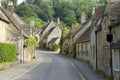 Cotswold Village of Castle Combe Royalty Free Stock Photo