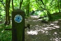 Cotswold Way bridleway sign