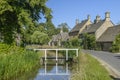 Cotswolds Hills - village made with Cotswold stone-UK