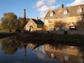 Cotswolds Lower Slaughter Royalty Free Stock Photo