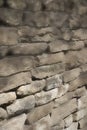 Cotswolds stone wall abstract painterly image