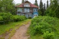 Cottage Archimandrite in the botanical garden Royalty Free Stock Photo