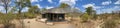 Cottage chalet at malama umoyo bush camp south luangwa zambia Royalty Free Stock Photo