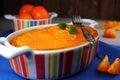 Cottage cheese-citrus pudding