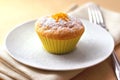 Cottage cheese muffin