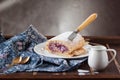 Cottage cheese strudel Royalty Free Stock Photo