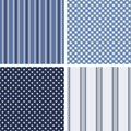 Cottage chic patterns Royalty Free Stock Photo