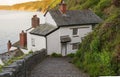 Cottage at Clovelly, Devon, England