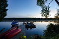 Cottage Dock Full of Summer Fun