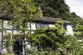 Cottage and Garden in the small village of Pott Shrigley, Cheshire, England. Royalty Free Stock Photo