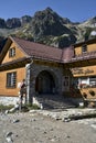 Cottage at the Green Lake in High Tatras, Slovakia.