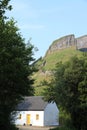 Cottage home at foot of mountains in County Leitrim, Ireland