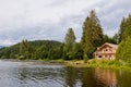 Cottage House British Columbia Royalty Free Stock Photo