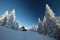 Cottage in the mountains Royalty Free Stock Photo