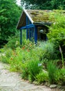 Cottage in natural garden