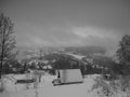 Cottage in Polish Beskidy Mountains