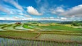 Cottage Rice Field Natural View