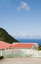 Cottage Saba Dutch Netherlands Antilles Royalty Free Stock Photo