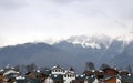 Cottage settlement in Krasnaya Polyana, Sochi, Russia