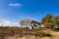 Cottage between Vitte and Neuendorf on the island Hiddensee, Germany Royalty Free Stock Photo