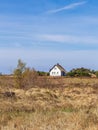 Cottage between Vitte and Neuendorf on the island Hiddensee, Germany Royalty Free Stock Photo