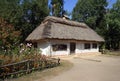 Cottage of wattle and daub Royalty Free Stock Photo