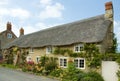 Cottages in Abbotsbury Royalty Free Stock Photo