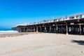 Cottages on Crystal Pier at Pacific Beach in San Diego