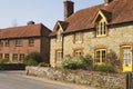 Cottages at Easebourne. Sussex. UK Royalty Free Stock Photo