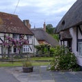 Cottages in East Meon, Hampshire, UK