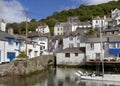 Cottages at Polperro Royalty Free Stock Photo