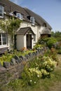 Cottages at Porlock Weir, England Royalty Free Stock Photo