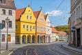 Old colorful houses in Cottbus, Germany