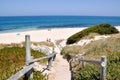 Cottesloe Beach: Path to the Indian Ocean Royalty Free Stock Photo