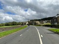 Cottingley Cliffe Road near, Bingley, Yorkshire, UK Royalty Free Stock Photo