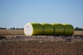 Cotton bales Royalty Free Stock Photo