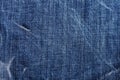 Cotton blue jeans background