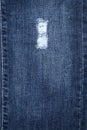 Cotton blue jeans texture