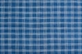 Cotton Blue and White Striped Cloth Background