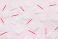 Cotton buds and cosmetic discs