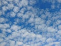 Mackerel Sky or Cotton Candy Clouds Royalty Free Stock Photo