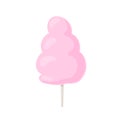 Cotton candy on stick